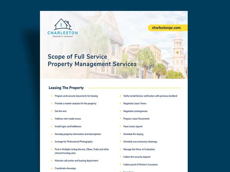 Property Owner Resources Charleston Property Management